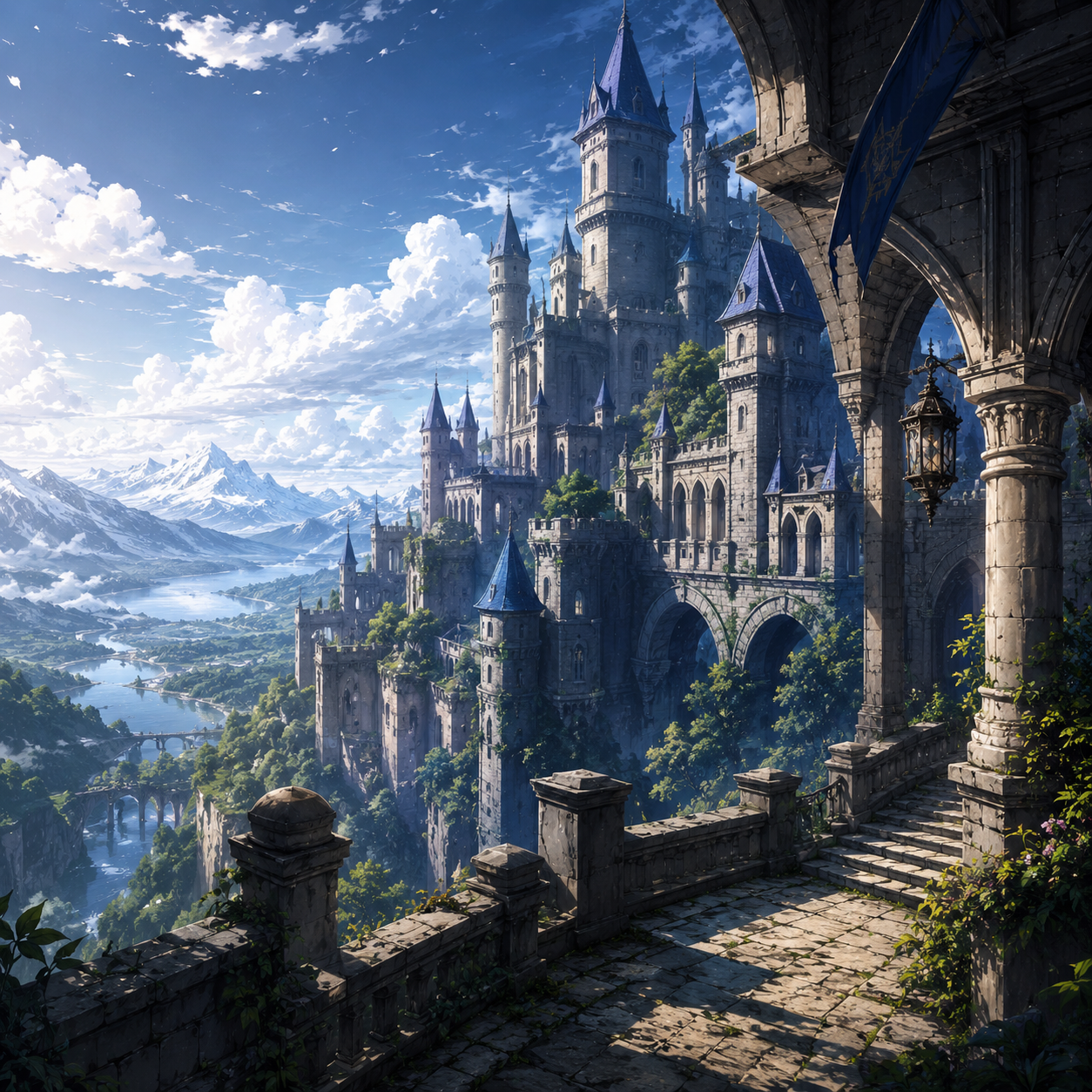 Fantasy kingdom scenario cover example
